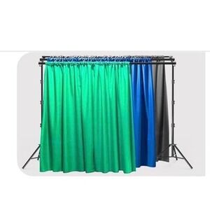 Adjustable Photography Backdrop Stand Kit 10ft Wide for Studio Photo Video
